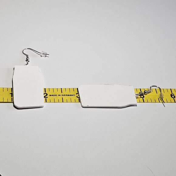 Drop Dangle Pierced Earrings Goldfish Colors Crackers Costume Jewelry Novelty - Picture 7 of 13